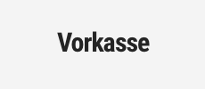 Vorkasse