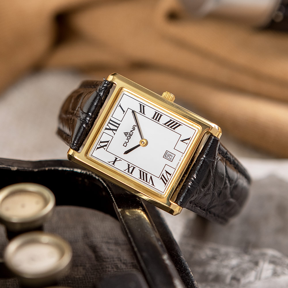 | Klassische Uhren Classica Quadra 4460726 DUGENA